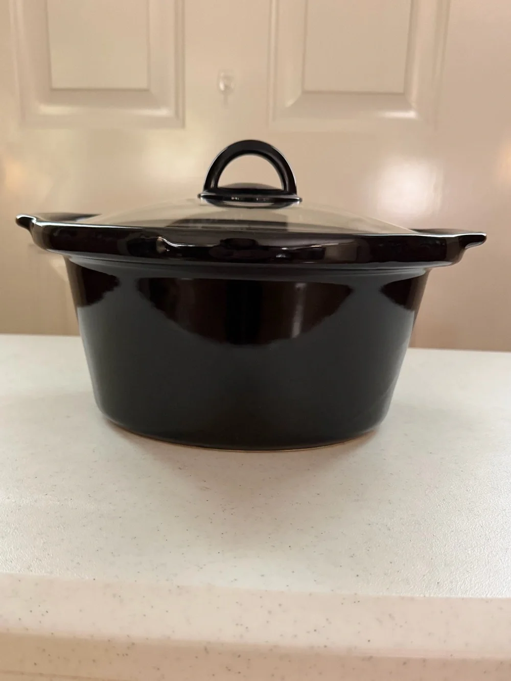 Crockpot Replacement Glass Covered Casserole Pot - 4-4.5 qt